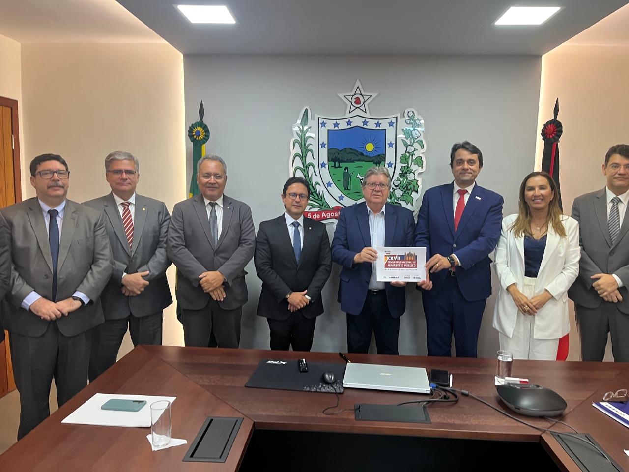 João Pessoa recebe agenda institucional da CONAMP voltada à organização do XXVII Congresso Nacional do Ministério Público